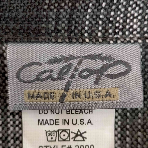 キャルトップ CALTOP USA製 オンブレチェック半袖シャツ メンズ 2XL