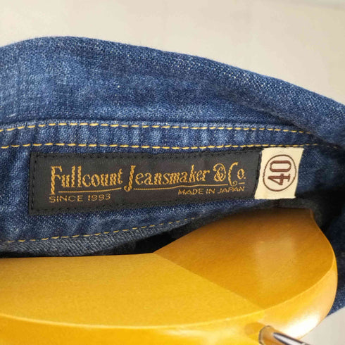 フルカウント FULLCOUNT デニムウエスタンシャツ メンズ 40
