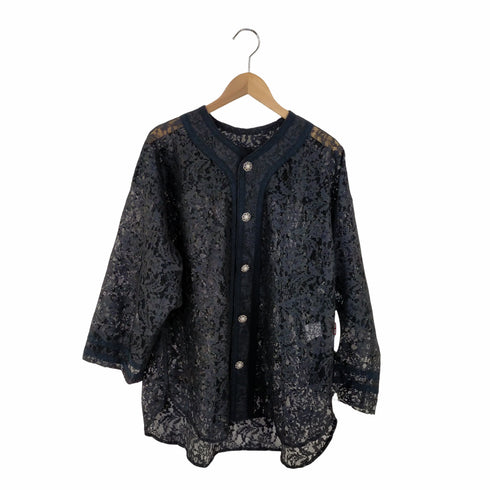 エルコンダクター el conductorH FLOWER LACE BASEBALL TOP メンズ JPN:2