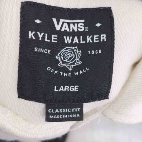 バンズ VANS バラ刺繍 L/S シャツ メンズ import:L
