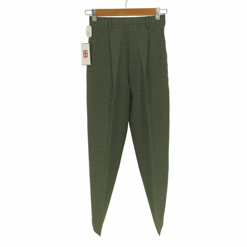 ポールスミス Paul Smith WOMEN ウール ワンタック スラックス パンツ レディース W61~65 H88~92