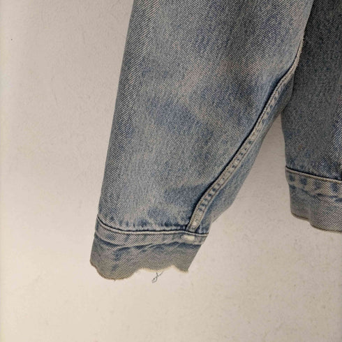 ラングラー Wrangler ウォッシュ加工 デニムジャケット メンズ