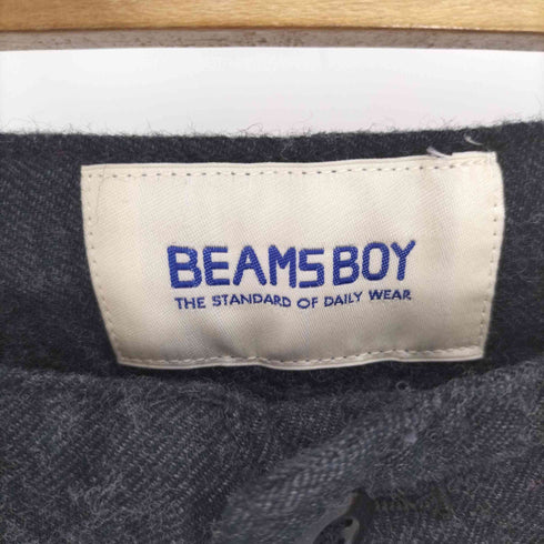 ビームスボーイ BEAMS BOY ウール ワイド パンツ レディース