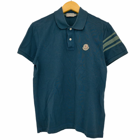 モンクレール MONCLER ロゴワッペン ポロシャツ メンズ import:M