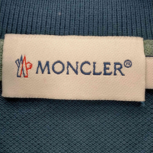 モンクレール MONCLER ロゴワッペン ポロシャツ メンズ import:M