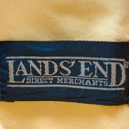 ランズエンド LANDS END 00S Naughties刺繍 ボタンダウンワークシャツ メンズ JPN:S