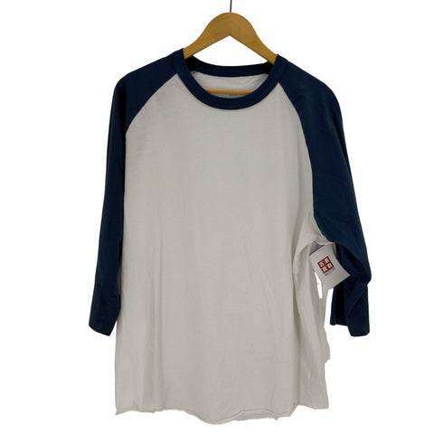 アディダス adidas エルサルバドル製 ラグランスリーブTシャツ メンズ import:XL