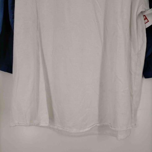 アディダス adidas エルサルバドル製 ラグランスリーブTシャツ メンズ import:XL