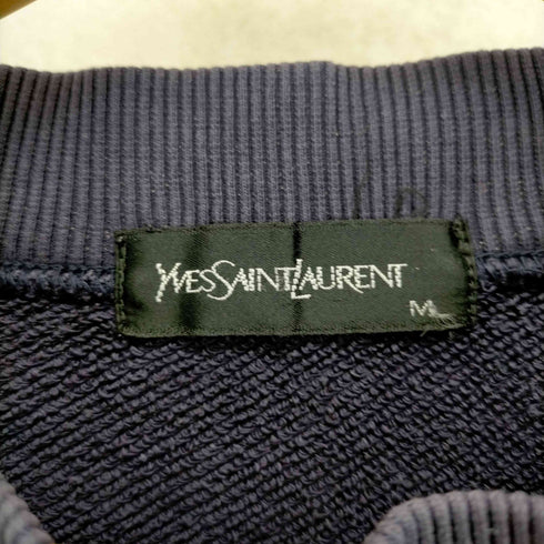 イヴサンローラン Yves Saint Laurent ロゴ刺繍モックネックスウェット メンズ JPN:M