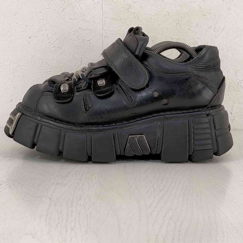 ニューロック NEW ROCK 厚底 レザースニーカー メンズ EUR:42