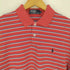 ポロバイラルフローレン Polo by RALPH LAUREN ポニー刺繍ロゴ ボーダー ポロシャツ メンズ import:L