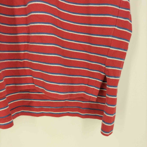 ポロバイラルフローレン Polo by RALPH LAUREN ポニー刺繍ロゴ ボーダー ポロシャツ メンズ import:L