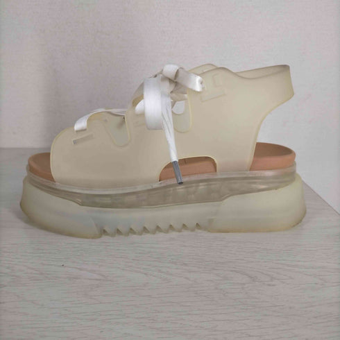 ビューティフルピープル beautiful people 別注 COLLABORATION SANDAL クリアソール 厚底サンダル レディース 1