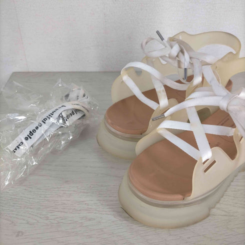 ビューティフルピープル beautiful people 別注 COLLABORATION SANDAL クリアソール 厚底サンダル レディース 1