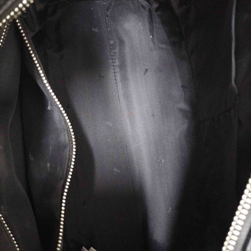 アニエスベーボヤージュ agnes b. VOYAGE エンボス ロゴ ボストン バッグ 2WAY COW LEATHER 牛革 レディース FREE