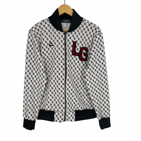 ルコック スポルティフ le coq sportif モノグラム柄ジップアップブルゾン メンズ JPN:L