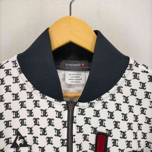 ルコック スポルティフ le coq sportif モノグラム柄ジップアップブルゾン メンズ JPN:L
