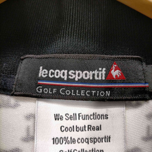 ルコック スポルティフ le coq sportif モノグラム柄ジップアップブルゾン メンズ JPN:L