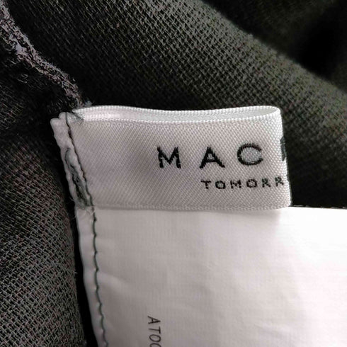 マカフィー MACPHEE 23SS コットンリネンパナマクロス ネックギャザージャケット レディース JPN:36