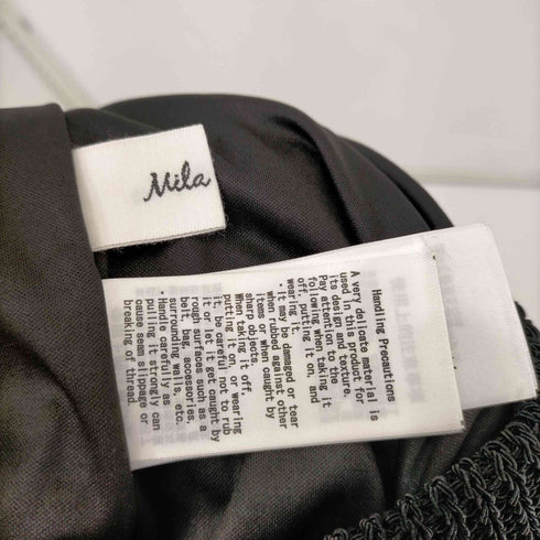 ミラオーウェン Mila Owen 21SS かぎ編みライクニットスカート レディース JPN:0