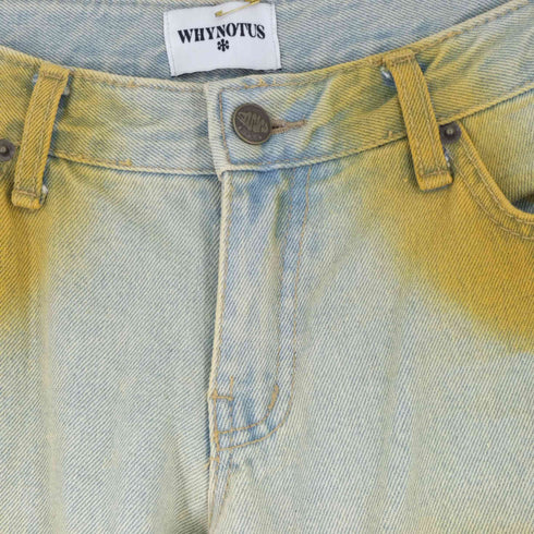 WHYNOTUS ヴィンテージ加工 デニムパンツ メンズ JPN:S