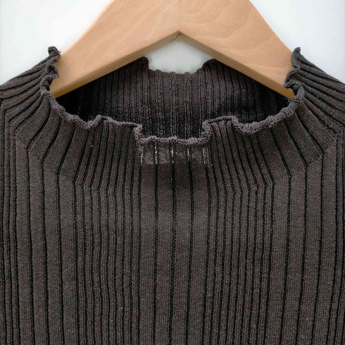アンフィル unfil cotton ribbed-knit sweater レディース JPN:1