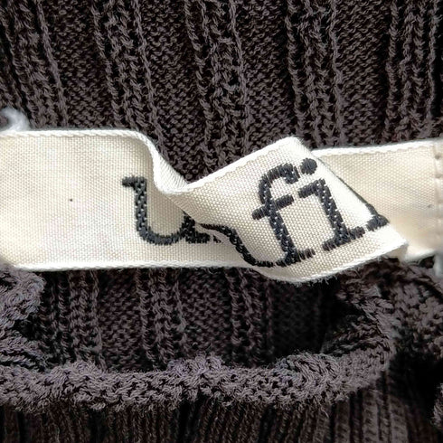 アンフィル unfil cotton ribbed-knit sweater レディース JPN:1