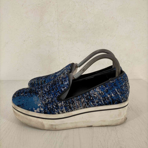 ステラマッカートニー STELLA McCARTNEY {STELL/McCARTNEY 厚底 スリッポン レディース