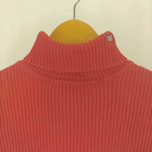 ポロジーンズカンパニーラルフローレン POLO JEANS COMPANY RALPH LAUREN タートルネック コットン リブニット レディース import:S