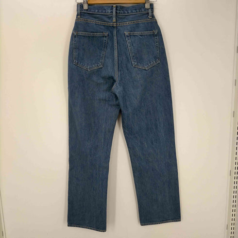 シオタ CIOTA スビンコットン13.5ozハイウエストデニムパンツ レディース US:26-27