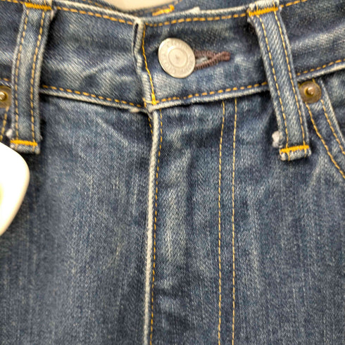 シオタ CIOTA スビンコットン13.5ozハイウエストデニムパンツ レディース US:26-27