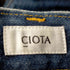 シオタ CIOTA スビンコットン13.5ozハイウエストデニムパンツ レディース US:26-27