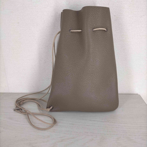 エンダースキーマ Hender Scheme zacc レザー巾着バッグ メンズ