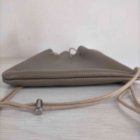 エンダースキーマ Hender Scheme zacc レザー巾着バッグ メンズ