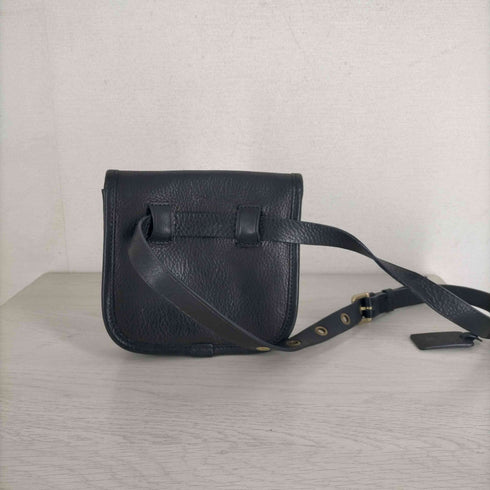 アニエスベー agnes b. レザーショルダーバッグ レディース