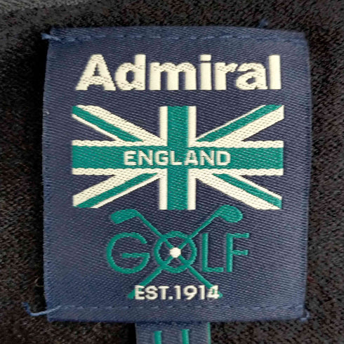 アドミネラルゴルフ Admiral GOLF 刺繍ロゴ クルーネックラインニット メンズ LL