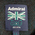 アドミネラルゴルフ Admiral GOLF ウール混 Vネック 刺繍ロゴ ニットベスト メンズ LL