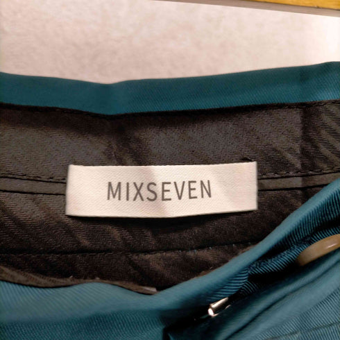 ミックスセブン MIXSEVEN ピーコックブルーワイドスラックス メンズ JPN:XL