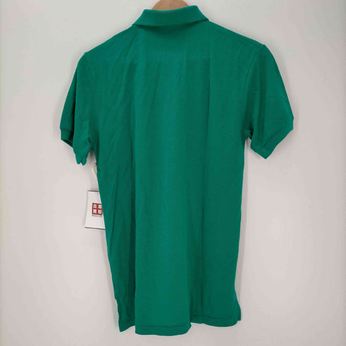 ポロバイラルフローレン Polo by RALPH LAUREN スモールポニー ロゴ刺繍ポロシャツ レディース import:M