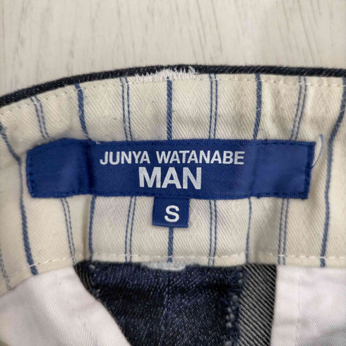 ジュンヤワタナベコムデギャルソンマン JUNYA WATANABE COMME des GARCONS MAN 23SS シルクレーヨンブレンド ワークデニムパンツ メンズ JPN:S