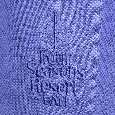 FOUR SEASONS RESORT BALI ロゴ刺繍ポロシャツ メンズ import:S