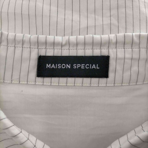 メゾンスペシャル MAISON SPECIAL ジャガードゴムダブルレイヤードシャツ レディース FREE