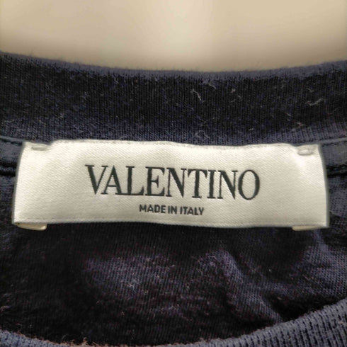 ヴァレンティノ Valentino ロゴクルーネックTシャツ メンズ JPN:XS
