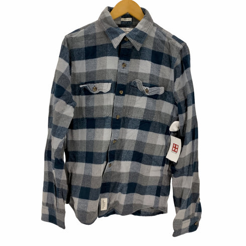 アバクロンビーアンドフィッチ Abercrombie & Fitch ギンガムチェック フランネルシャツ メンズ JPN:M