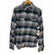 アバクロンビーアンドフィッチ Abercrombie & Fitch ギンガムチェック フランネルシャツ メンズ JPN:M