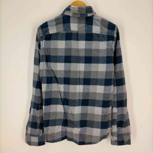 アバクロンビーアンドフィッチ Abercrombie & Fitch ギンガムチェック フランネルシャツ メンズ JPN:M
