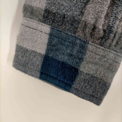 アバクロンビーアンドフィッチ Abercrombie & Fitch ギンガムチェック フランネルシャツ メンズ JPN:M