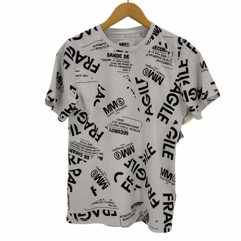 エムエムシックス メゾンマルジェラ MM6 Maison Margiela MM6 ロゴ クルーネック キッズTEE レディース 12
