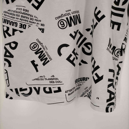 エムエムシックス メゾンマルジェラ MM6 Maison Margiela MM6 ロゴ クルーネック キッズTEE レディース 12