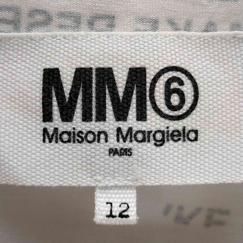 エムエムシックス メゾンマルジェラ MM6 Maison Margiela MM6 ロゴ クルーネック キッズTEE レディース 12